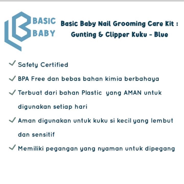 BASIC BABY NAIL GROOMING CARE KIT