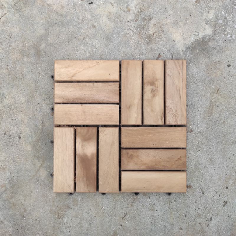 Lantai Kayu / Ubin Kayu / Floring jati