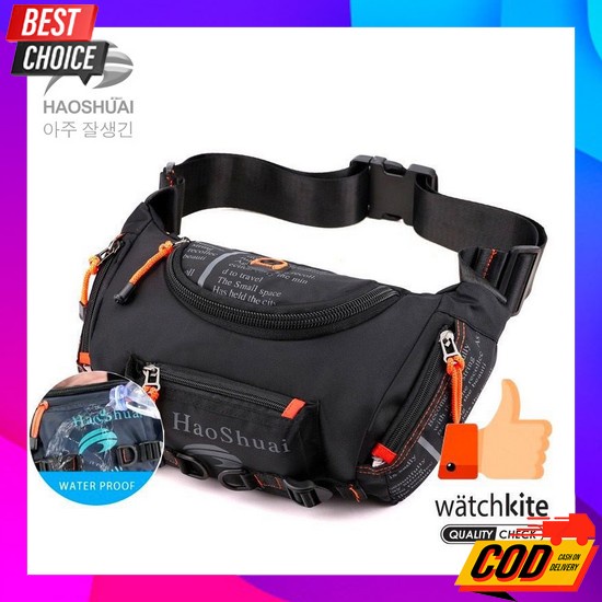 Tas Selempang Pria Tas Salempang Pria Westbag Pria Waistbag Cowok Shou Haoshuai 5130 Tas Selempang