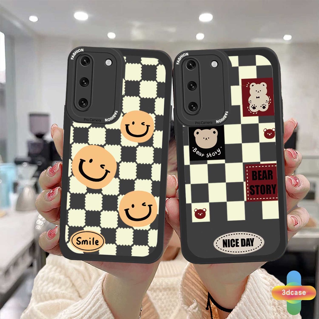 Casing Samsung A32 A52 A12 A51 A03S A10S A50 A20S J7 Prime A02S A20 A72 A50S A10 A30S A52S A30 M12 M10 M01S A54 A15 A16 A9 A5 Y12 Y20 A12 Soft Case Motif Beruang