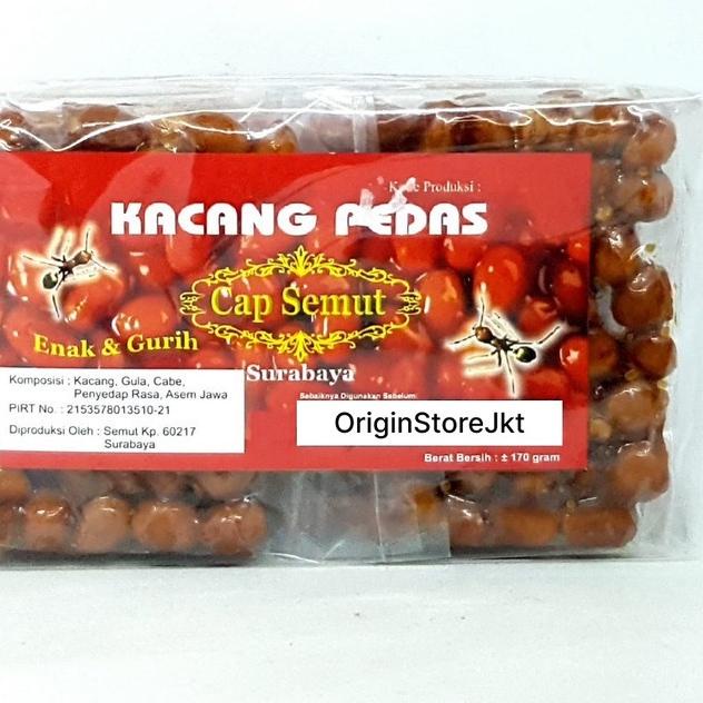 

IdS8e8D--Kacang Pedas Manis Cap Semut 170 gr Asli Surabaya (SELALU BARU)