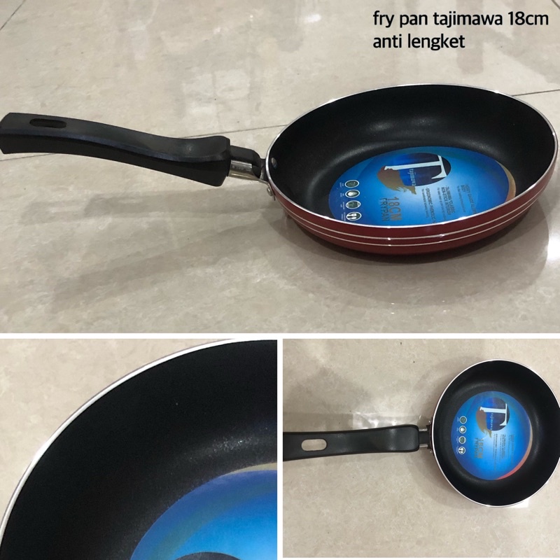 fry pan tajimawa ,ada ukuran ,wajan anti lengket