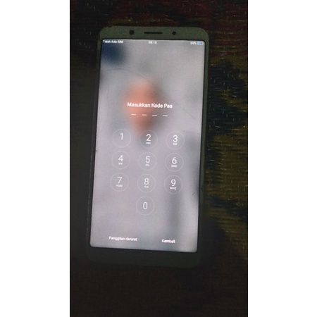 oppo f5 minus lcd retak