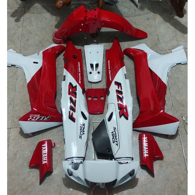 COVER BODY FULL SET BODY HALUS FIZ R MARLBORO MERAH PUTIH