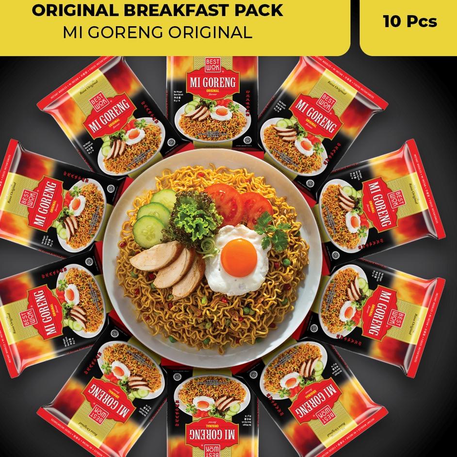 

Star Best Wok Mi Goreng Original Breakfast Pack (10 Pcs) grosir