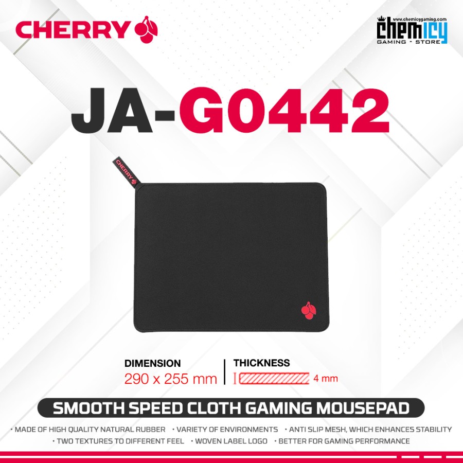 Cherry JA-G0442 Smooth Speed Version Cloth Gaming Mousepad