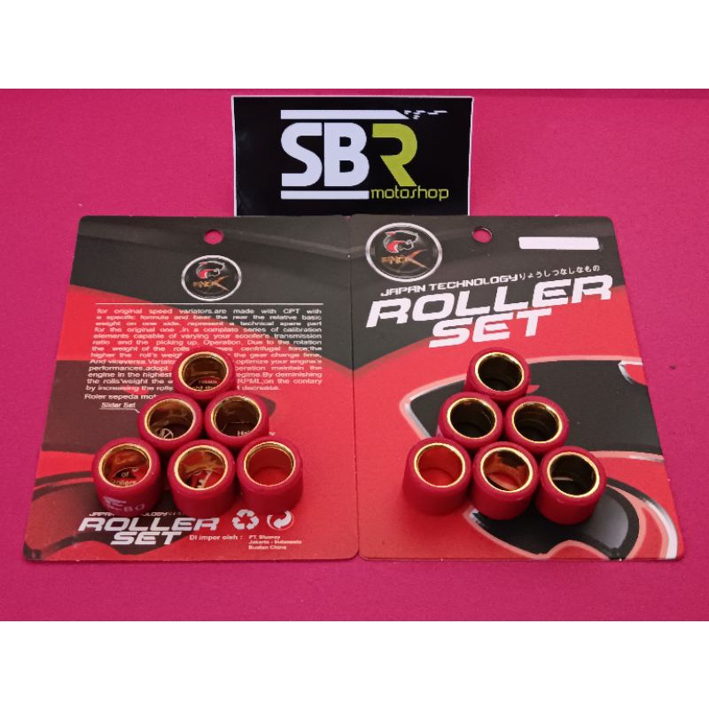 Roller Vario125 / PCX / GENIO / ADV / BEAT 2020 / SCOOPY 2021 1Set 2Ukuran Gram Mix/Silang Sindo Jap