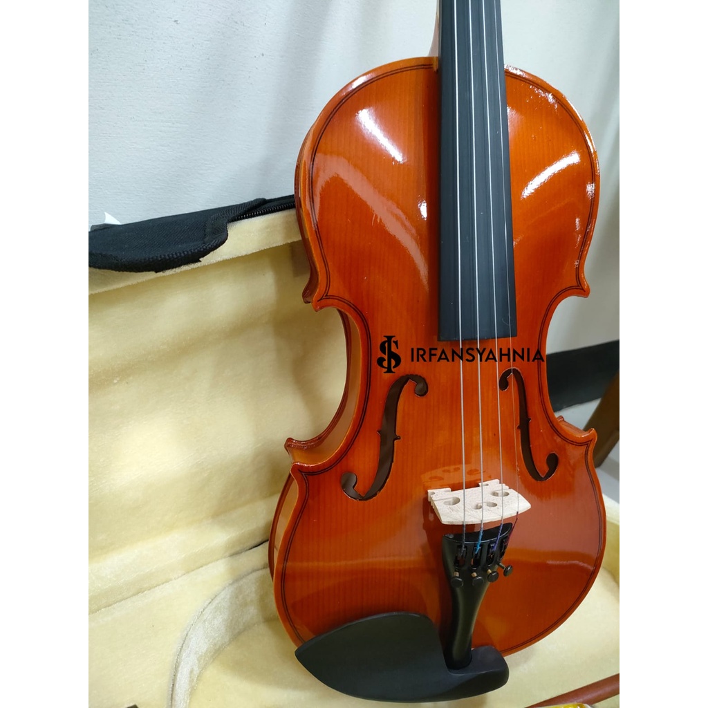 BIOLA COWBOY ORIGINAL INPORT LENGKAP/KOMPLIT TINGGAL GESEK Lbiola akustik fullset violin cowboy 3/4dan 4/4  1/2 ORIGINAL