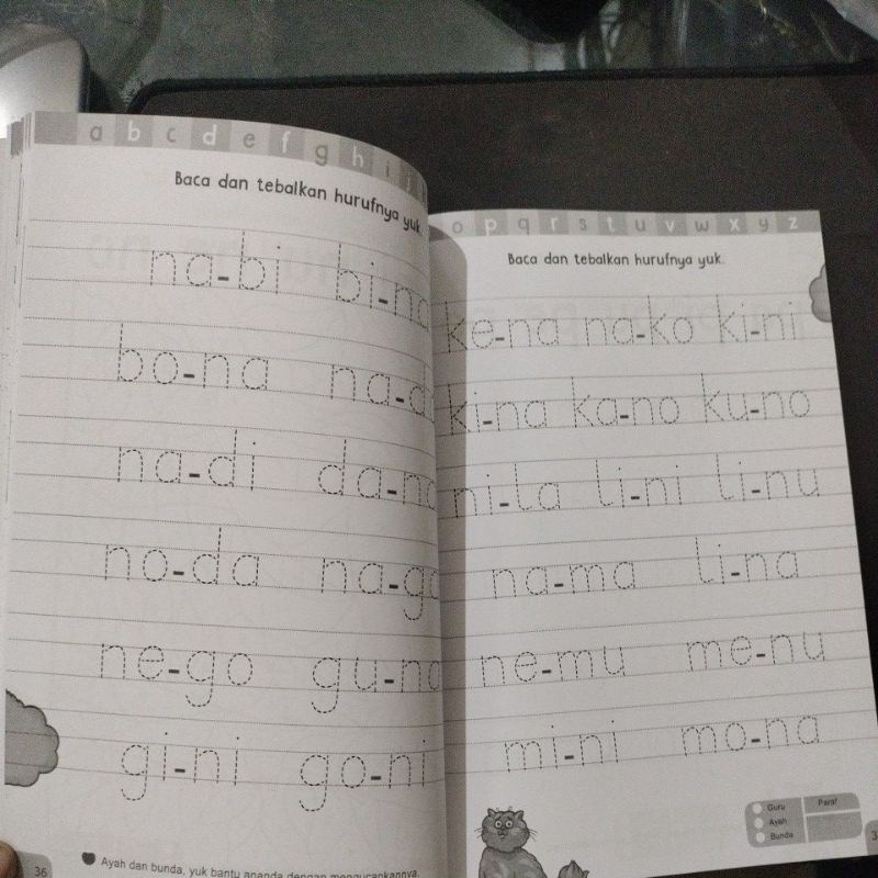 buku 30 hari membaca &amp; menulis tanpa di eja