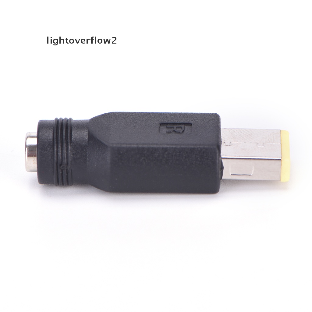 (lightoverflow2) Kabel Adapter Konverter Power Plug Female Untuk IBM Lenovo ThinkPad PC (ID)