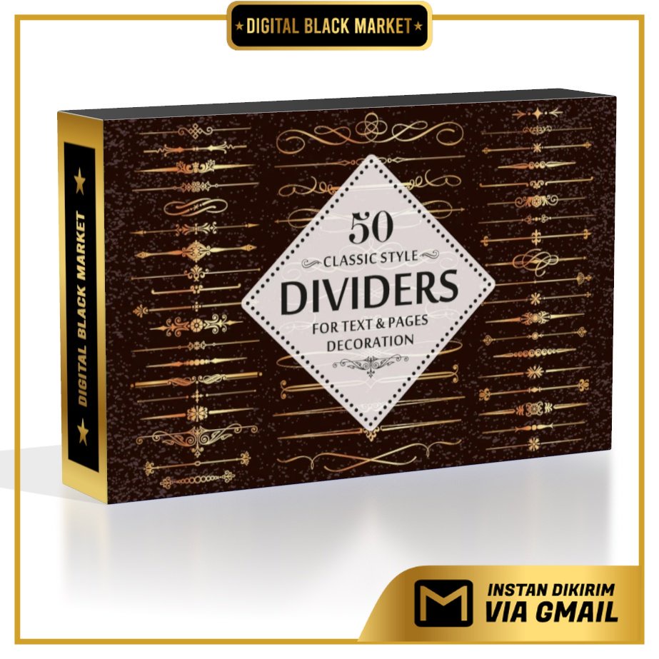 50 Vector Divider Design Elements