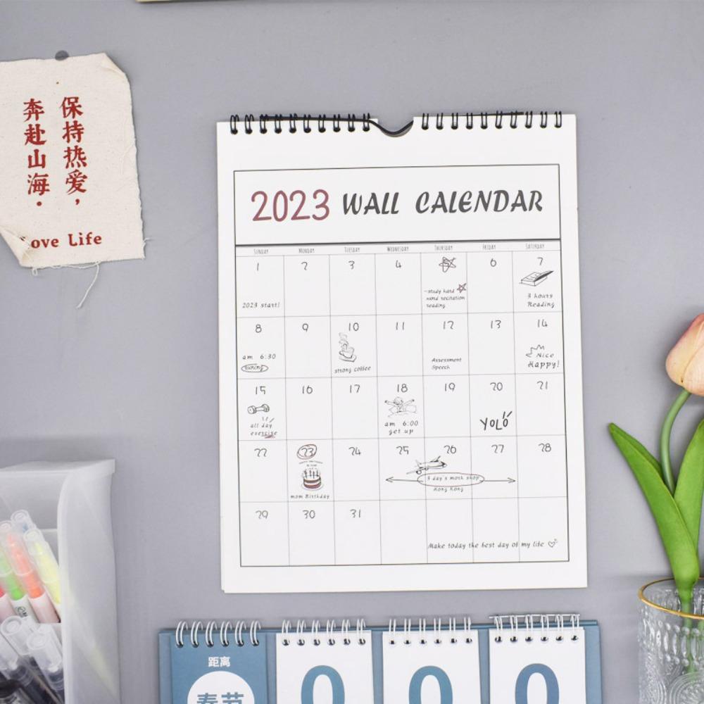 Preva Kalender Dinding Multi-Fungsi Abon Agenda Organizer Kalender Rumah Tangga