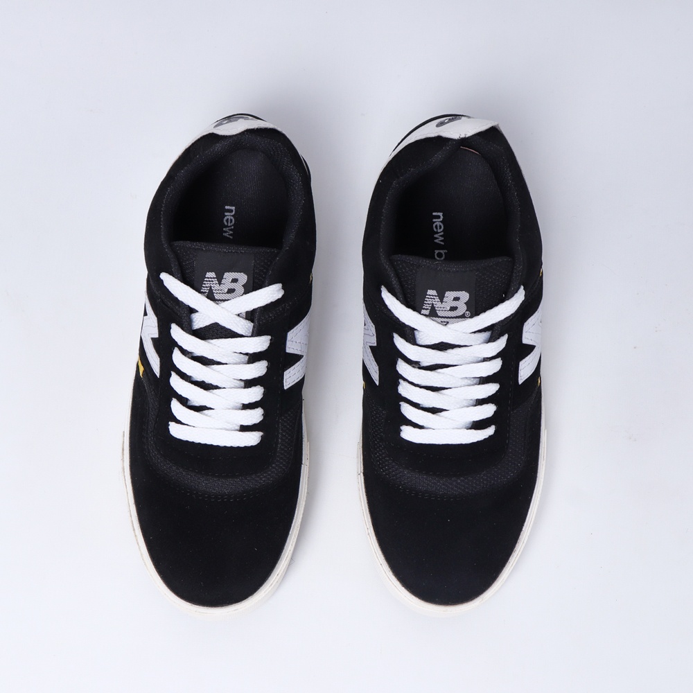 SEPATU PRIA SKATEBOARDING SNEAKERS CASUAL KETS SPORT PREMIUM IMPORT BNIB HITAM PUTIH