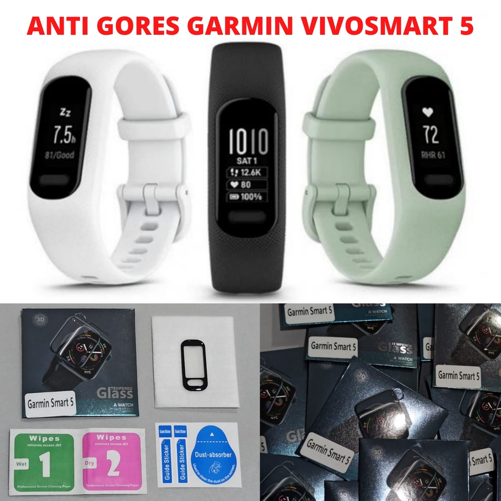 Anti Gores GARMIN VIVOSMART 5 Screen Guard Protector SMART 5 Pelindung Layar