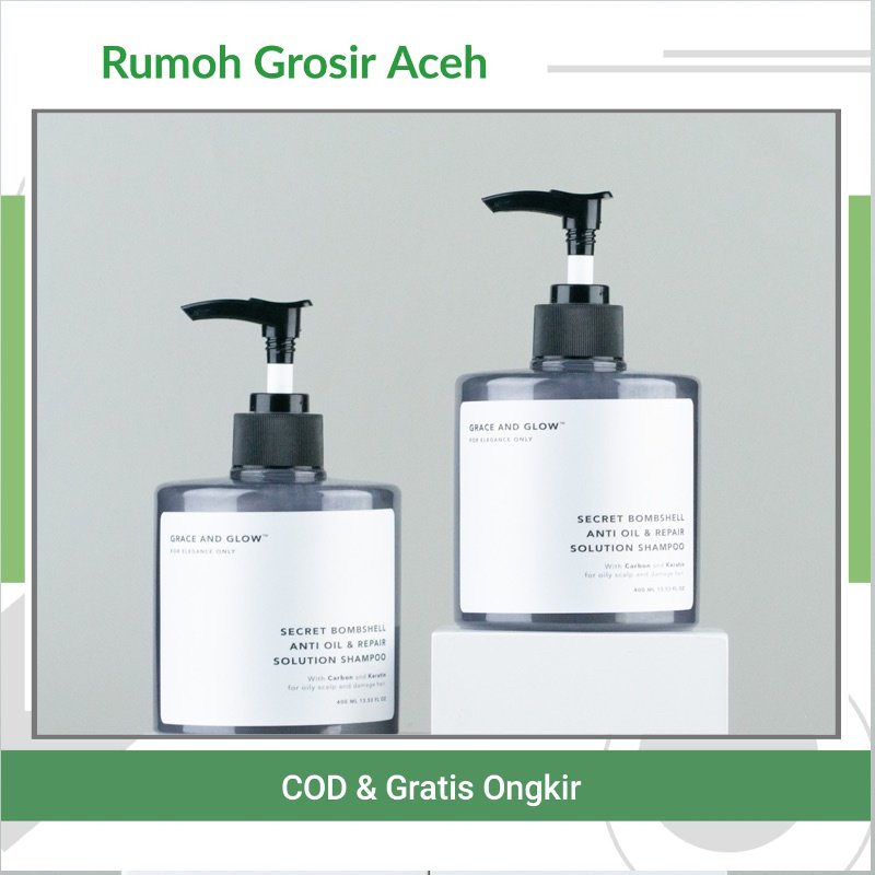 {ACEH} Grace and Glow Shampoo 400ml 100% ORI