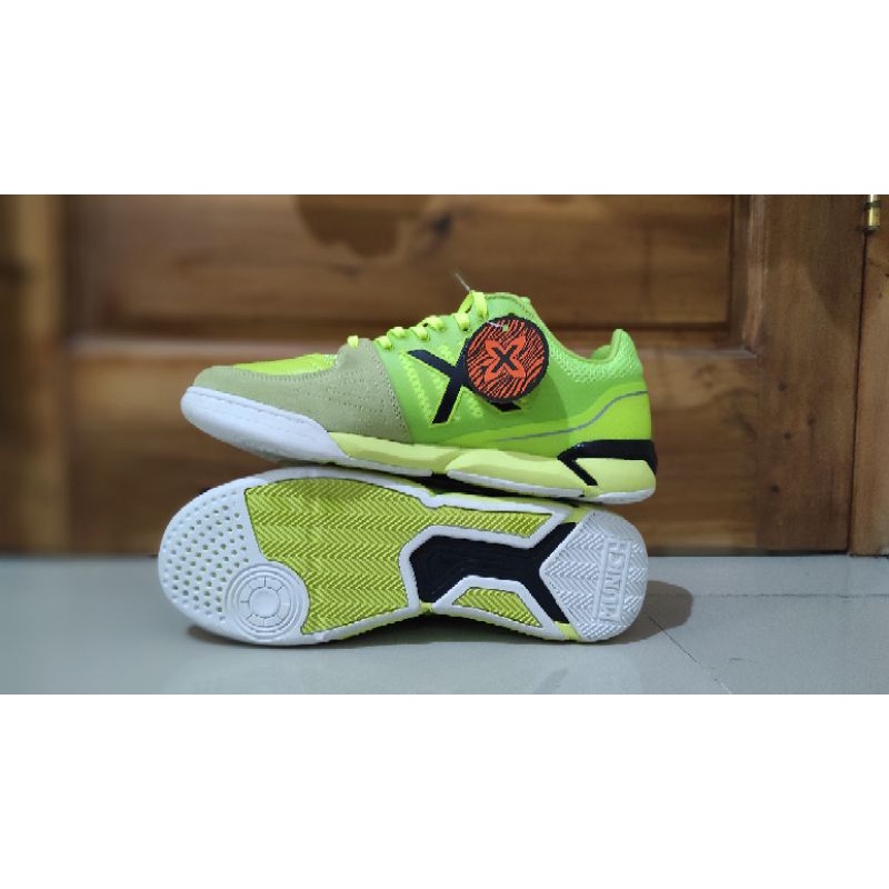jual-sepatu-futsal-x-munich-prisma-lime-ukuran-41-shopee-indonesia