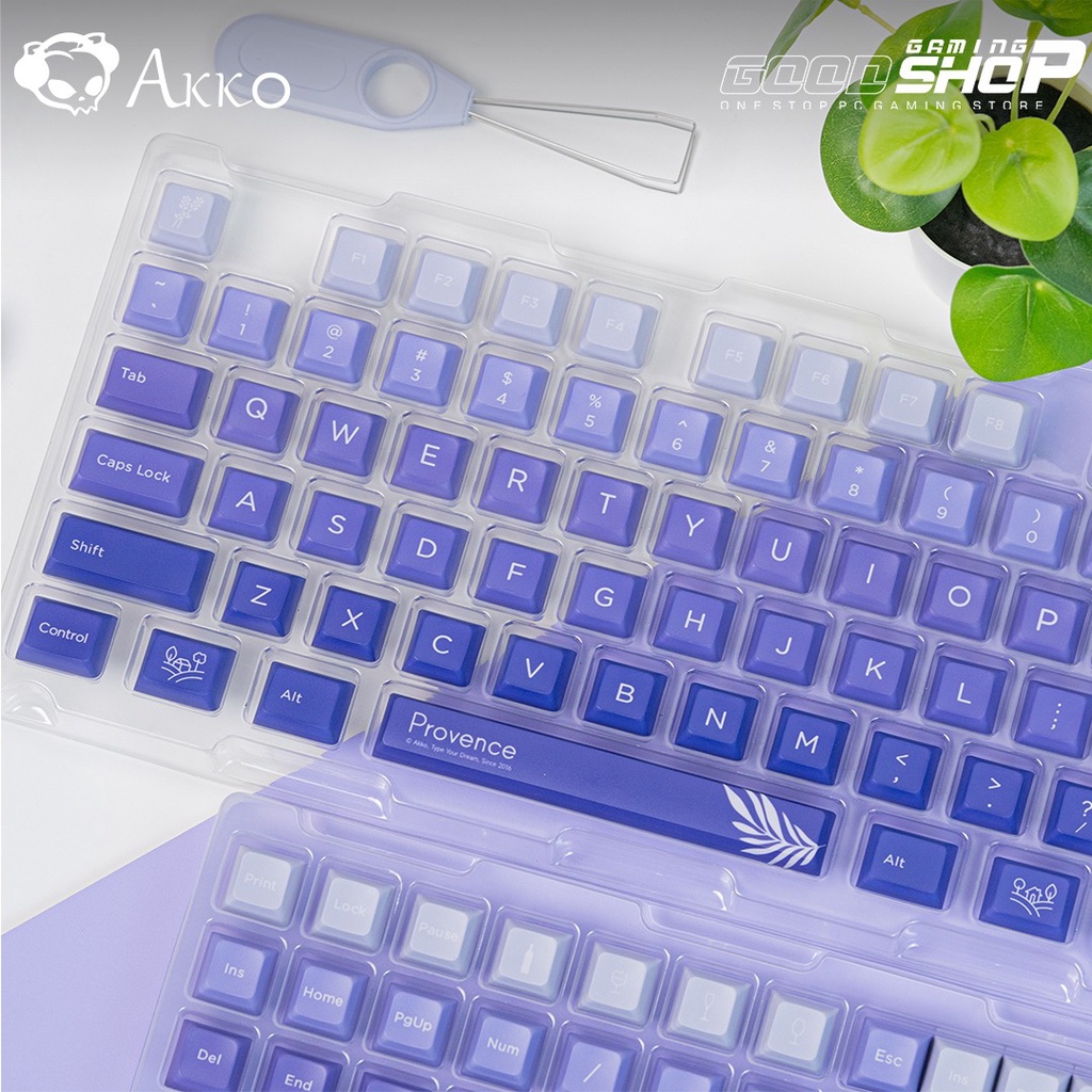 Akko JDA Keycap Set Provence - Keycaps