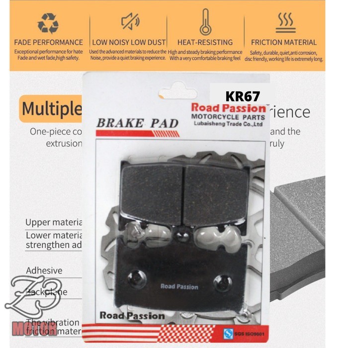 Kampas Rem SUZUKI GSXR 600 GSXR600 1997-2003 GSXR750 GSXR 750 00-03