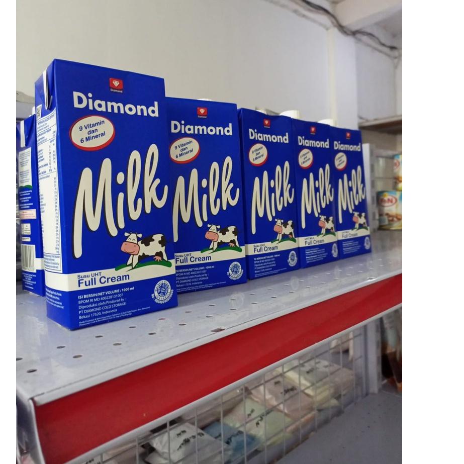 

Tertarik--Diamond Milk UHT Full Cream 1 Liter