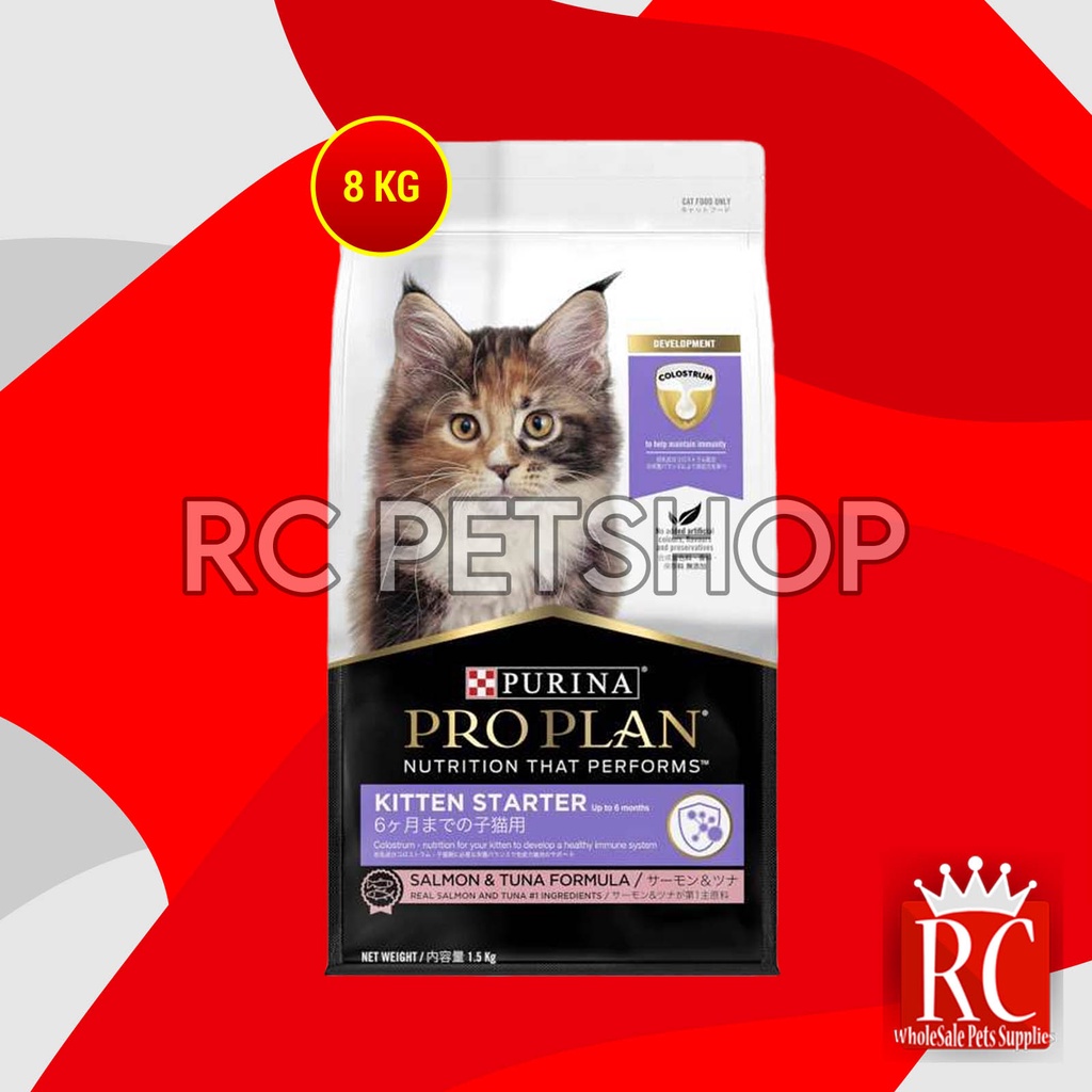 GOSEND Pro Plan Kitten Starter Salmon &amp; Tuna 8 KG