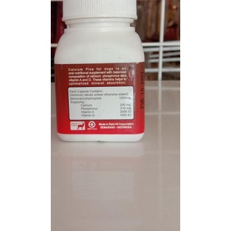 Plus Kalsium Anjing dan Kucing