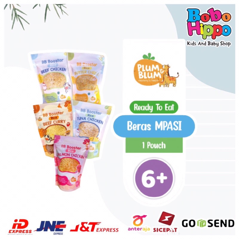 

PLUM & BLUM Beras Mpasi BB Booster 6 Bulan 200gr