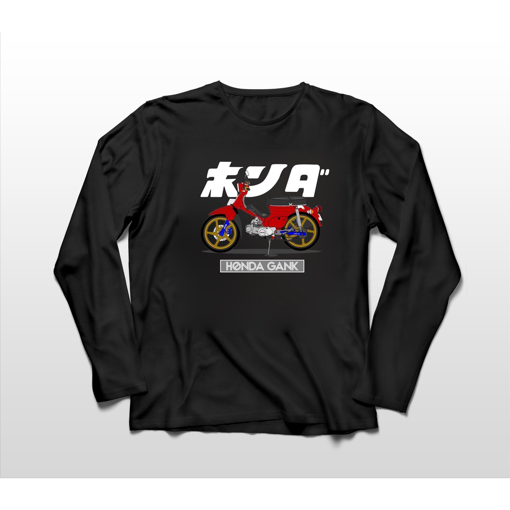 KAOS LENGAN PANJANG C70 HONDA GANK SERIES 2 BIG SIZE JUMBO