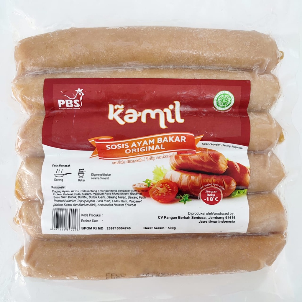 

KAMIL SOSIS BAKAR ORI 500 GR