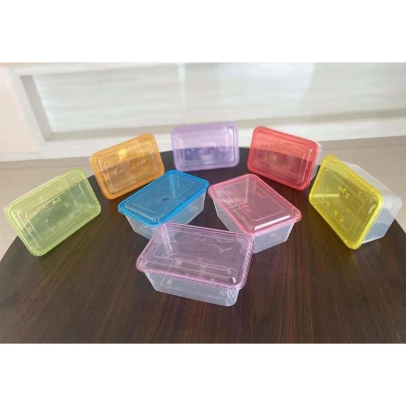 (isi 25) 1000ml Thinwall Tutup warna Merk Envi LENTUR