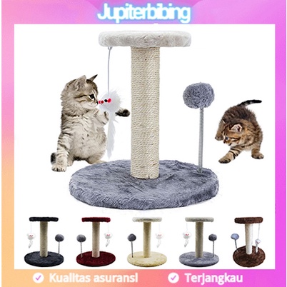 2 in 1 Cakaran Kucing Cat Scratcher Mainan Garukan Kucing Cat Scratcher / Cat Tree / Cat Condo / Cakaran Kucing Garukan Kucing