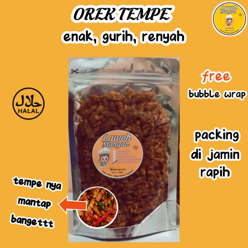 

orek tempe balado pedas manis 200gr