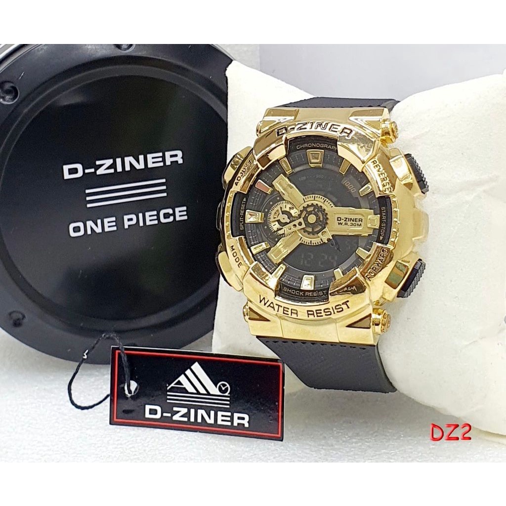 JAM TANGAN PRIA DZINER 8295 D-ZINER 8295 ORIGINAL ANTI AIR