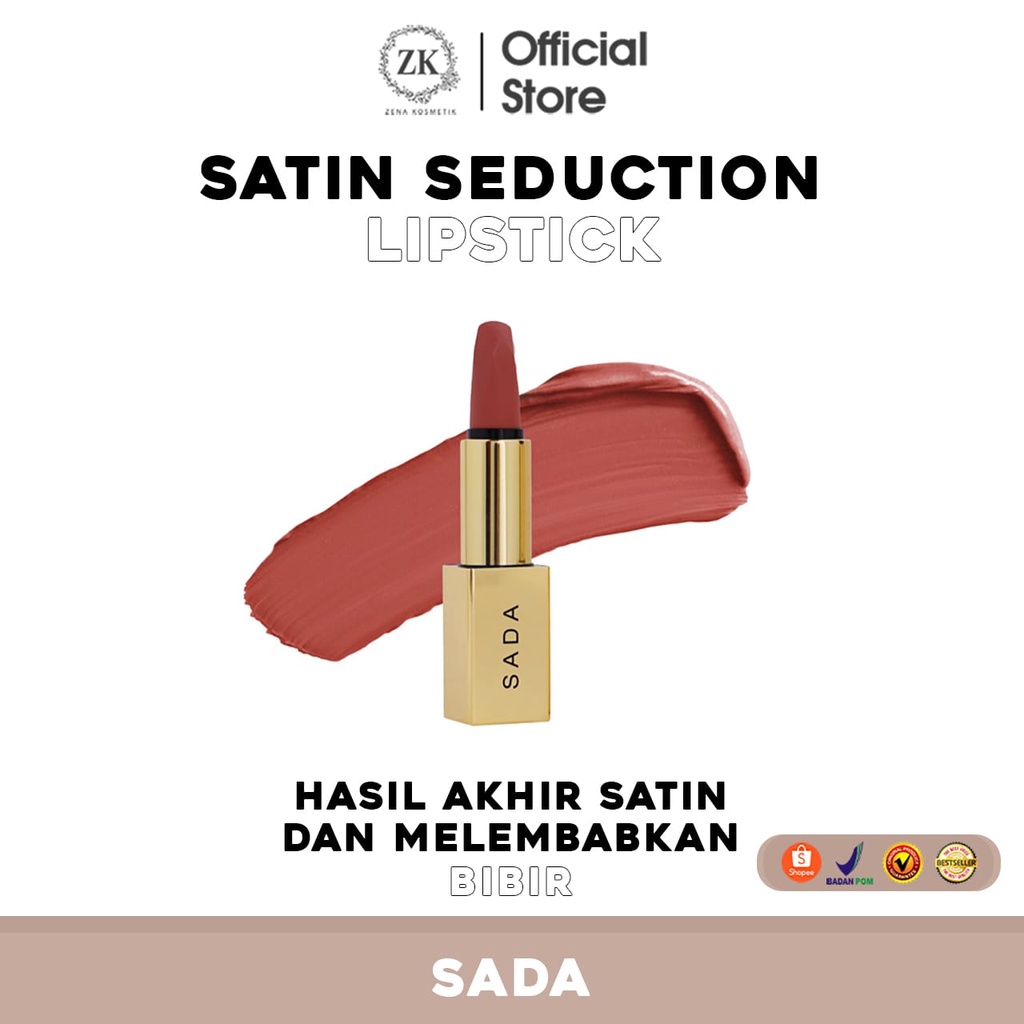 Sada Classic Satin Seduction Lipstick