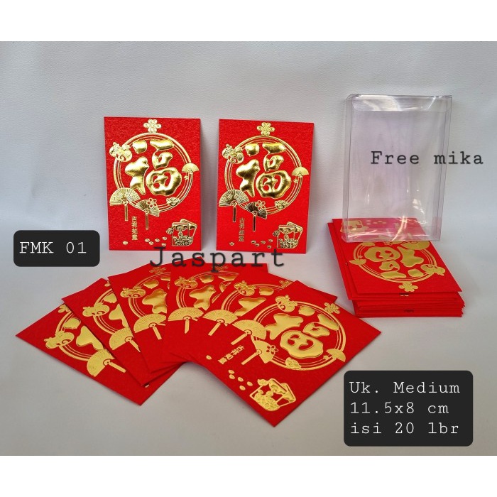 

Hadir [Free Mika]Angpao / Amplop Imlek Shio Kelinci 2023 Uk Medium - Fmk01 Promo