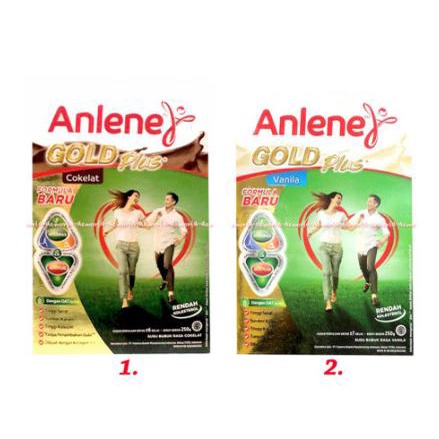 

[ COD ] Anlene Gold Plus Rasa Coklat Susu Anline Susu Tinggi Kalsium 51+ 650gr