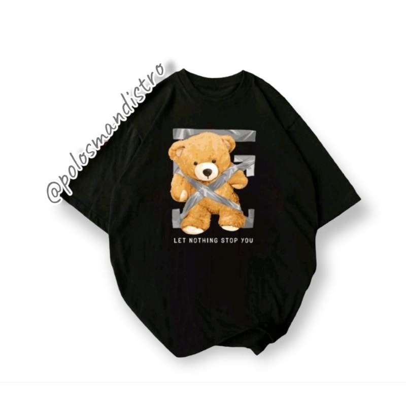 Kaos Wanita Oversize - Hype Bear Edition /- Baju Oversize / Kaos Oversize Boneka Bear / Kaos Oversiz
