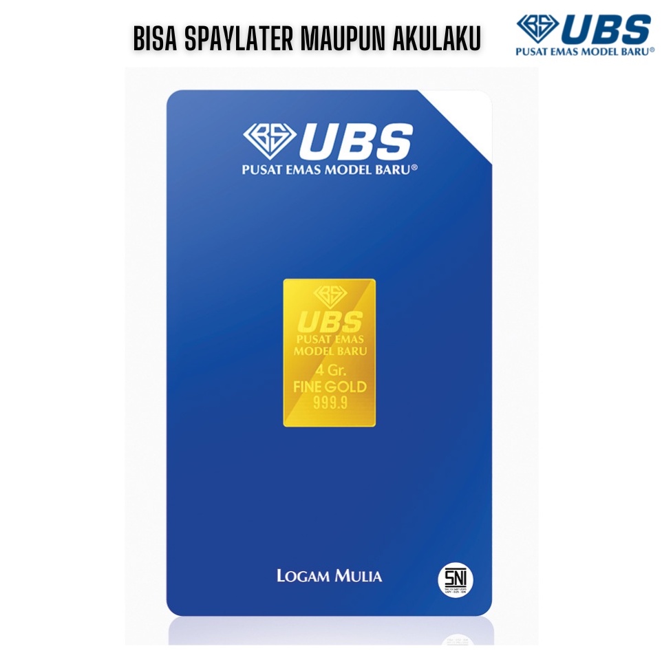 LM UBS 4 gram baru bs spaylater