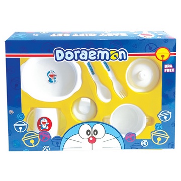 Doraemon Feeding Set Dooz Medium Perlengkapan Makan Bayi Bunny Kode 1