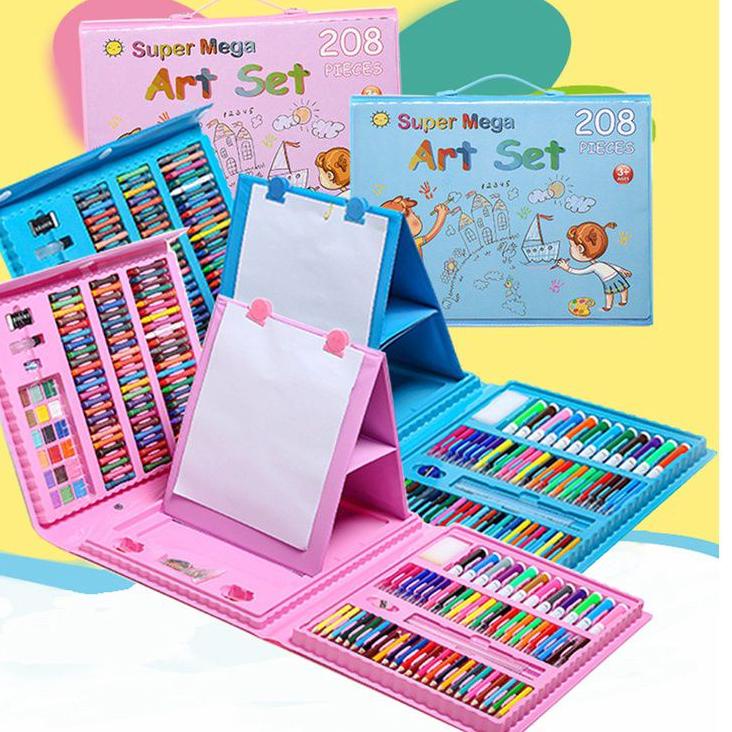 

Big Sale - ART SET 208 PENSIL WARNA set 208 pcs // Crayon Mewarnai 208 Pcs 국