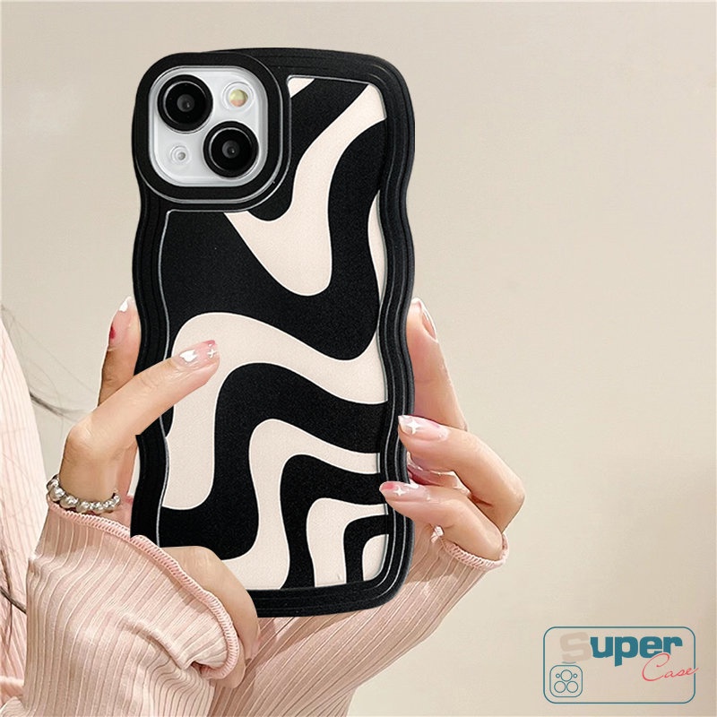 Soft Case Tpu Motif Zebra Untuk iPhone 11 Pro Max 6 6s 7 8 Plus XR X XS Max 13 12 14 Pro Max 14 Plus SE 2020