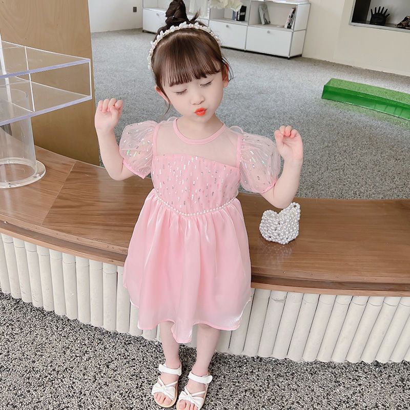[PRINCESS KESLI] SIZE(90-140) Dress Pesta Kupu-kupu Anak Perempuan Dres Anak Cewek 1-8tahun kado Ulth anak Perempuan
