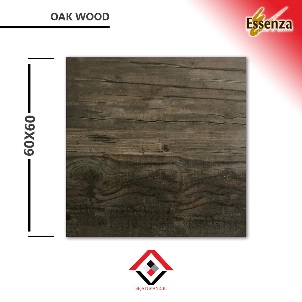 Granit 60x60 - Motif Kayu - Essenza Oak Wood