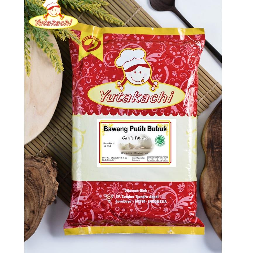 

ㅀQ MURNI Bawang Putih Bubuk 1Kg Yutakachi / Premium Garlic Powder / Pusat Bumbu / Rempah Alami / Termurah BEST SELLER 2497 ❖