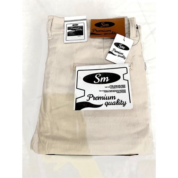 Celana Chinos Panjang Pria Slimfit Bahan Melar  premium