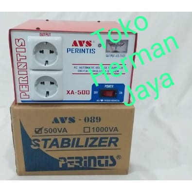 PROMO STABILIZER AVS PERINTIS XA-500, STABILIZER PERINTIS 500WATT