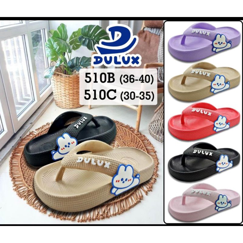 Dulux 510B/C Sandal Jepit Anak Perempuan Motif Kelinci