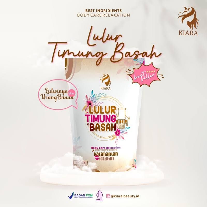 Lulur Timung Basah Kiara 170g