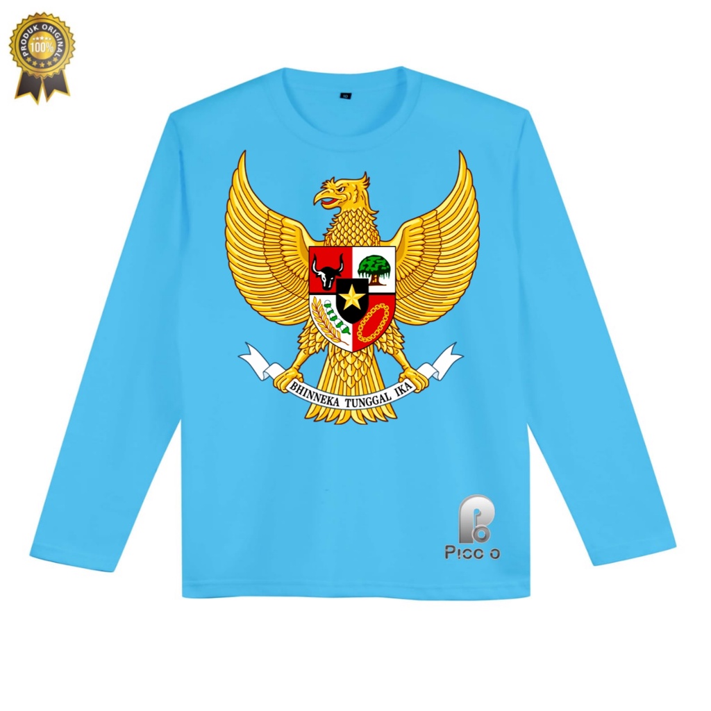 KAOS ATASAN ANAK LENGAN PANJANG MOTIF BURUNG GARUDA