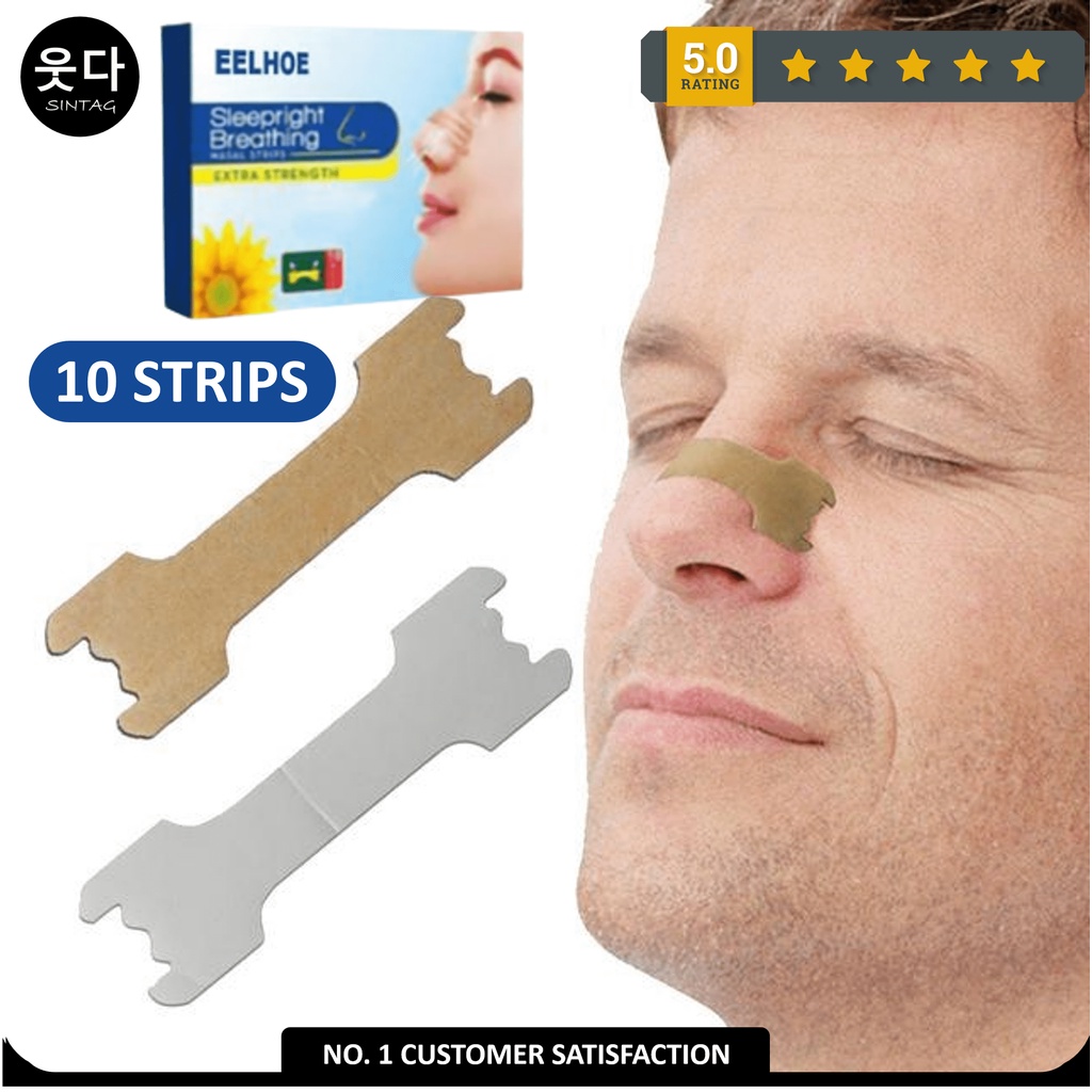Plester Hidung Eelhoe Nasal Strip Anti Mampet Hidung Tersumbat