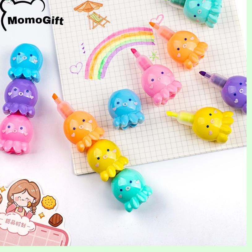 

Paling Trending Highlighter Stabilo Octopus 3D 1 Set Spidol Warna Warni Pastel Marker 5 Warna- AT14